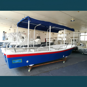 19voet 5.8 meter veselglas passasiersbote Panga boot vir 8 mense