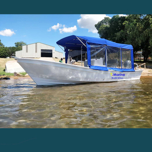 เรือโดยสารไฟเบอร์กลาสขนาด 25 ฟุต 7.6 เมตร เรือพังงา สำหรับ 10 คน