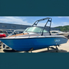 18 voet 5.5 meter veselglas spoedboot vir 7 mense
